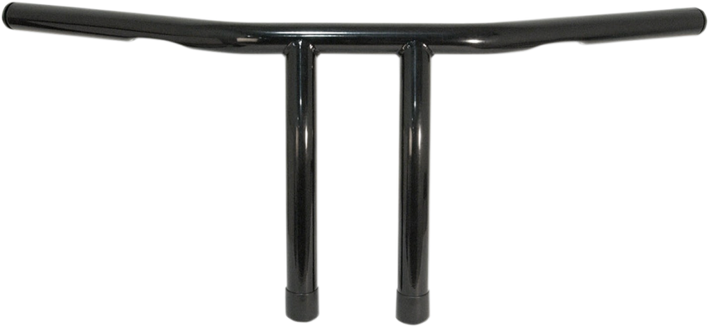 EMGO 1" T-Bar Handlebar - 8" - Dimpled - Black