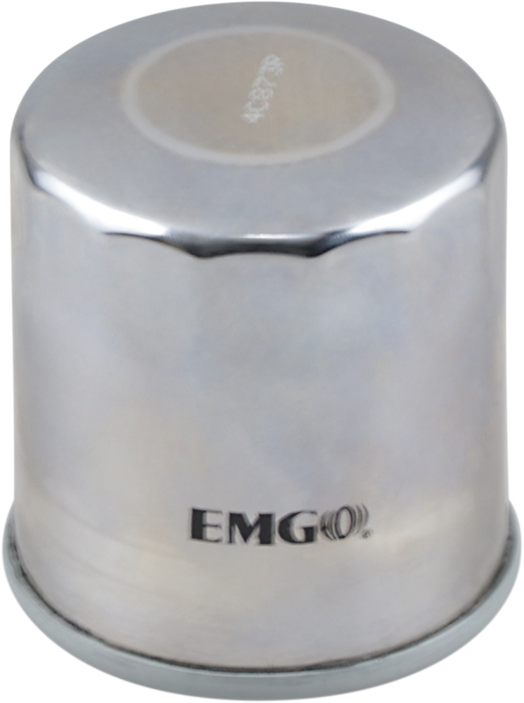 EMGO Micro-Tech Oil Filter - Chrome