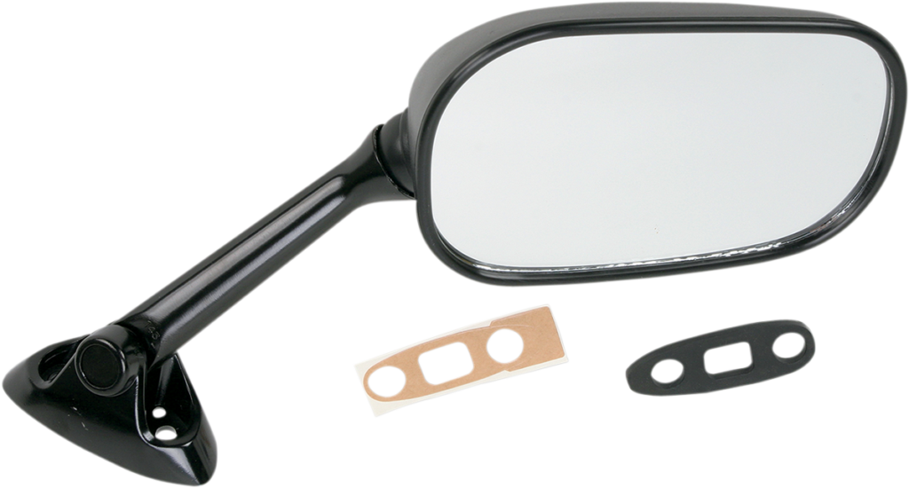 EMGO Mirror - Side View - Rectangle - Black - Right