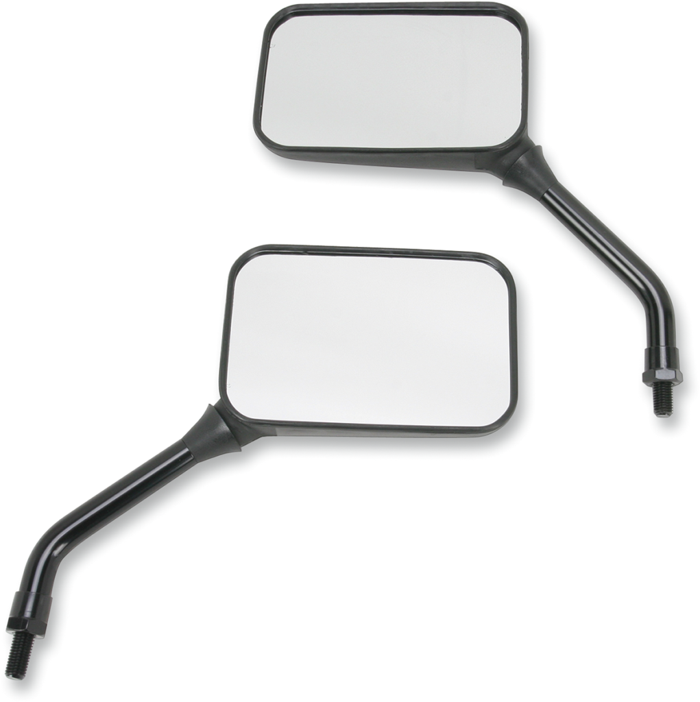 EMGO Mirrors - True Vision - Side View - Rectangle - Short - Left/Right - Pair