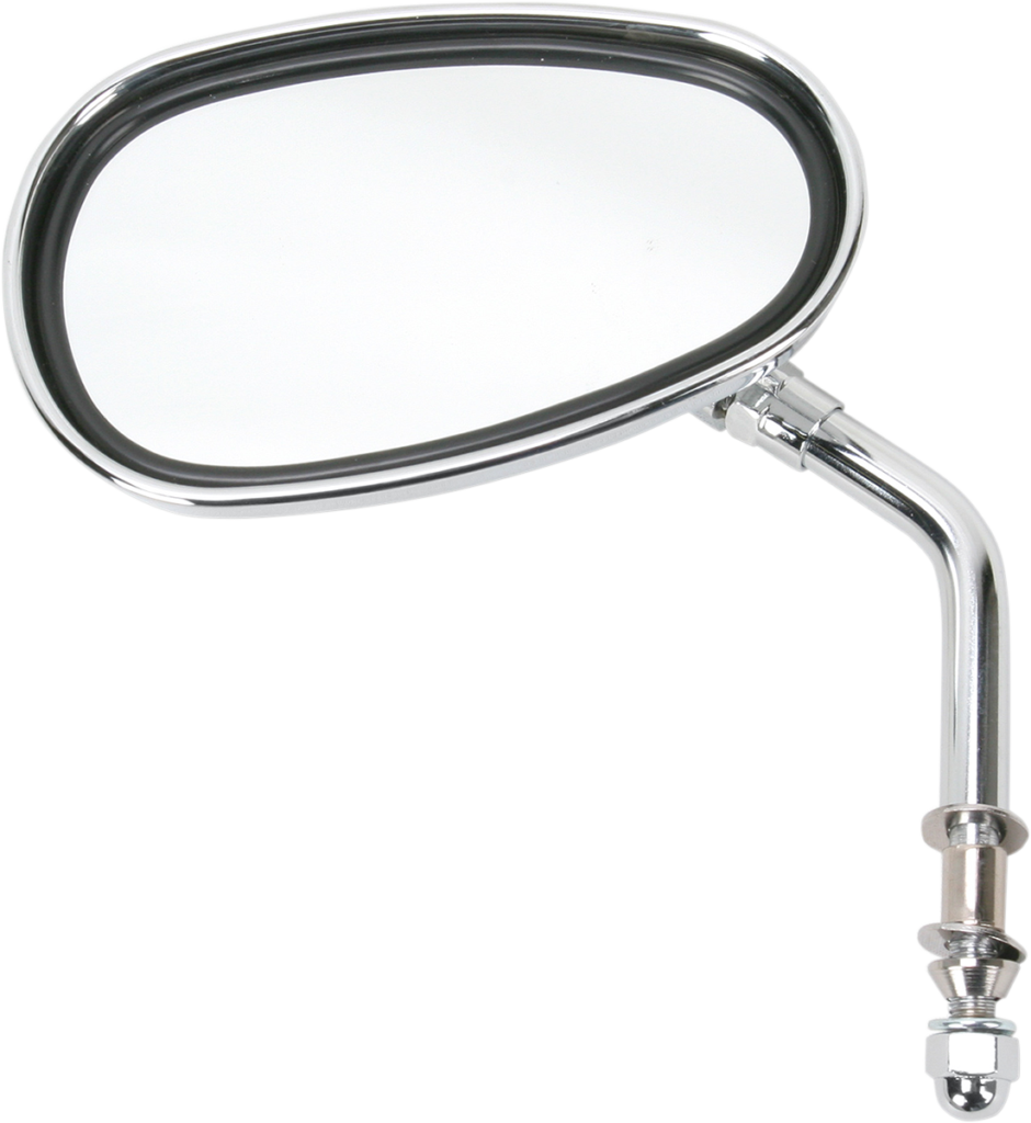 EMGO Mirror - Side View - Lil' Cruiser/Oval - Standard Stem - Left/Right - Bolt-On - Each