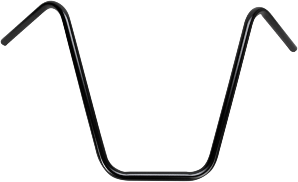 EMGO 7/8" Chopper Handlebar - Ape Hanger - 16" - Black