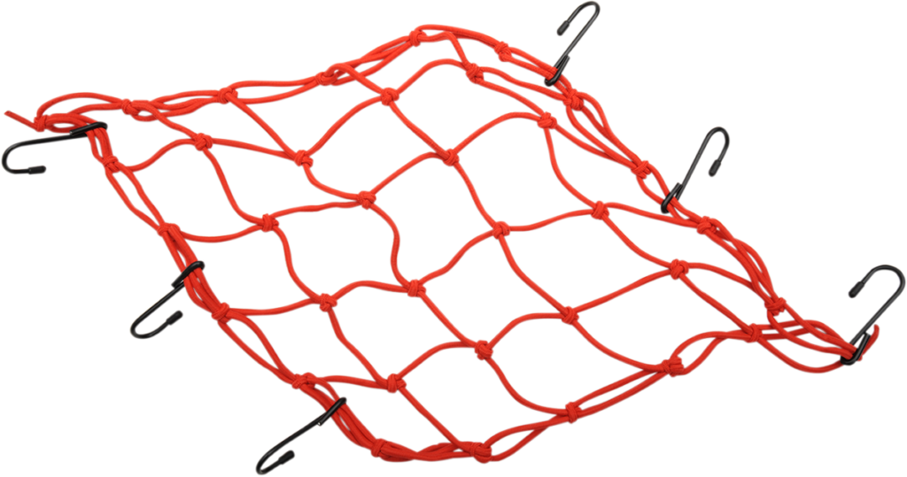 EMGO Bungee Net - 15" x 15" - Red