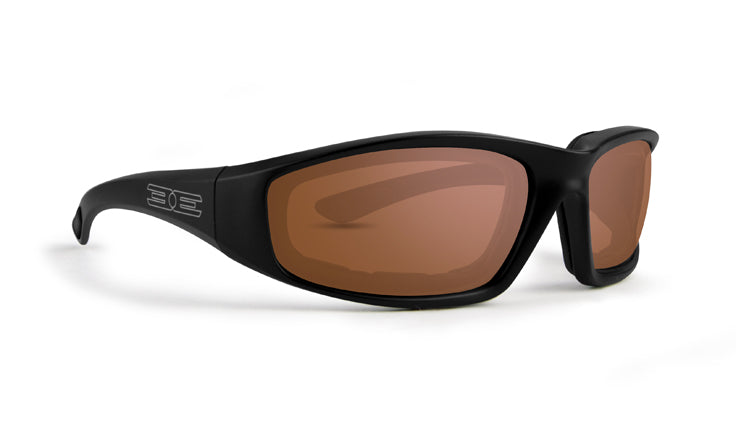 Epoch Eyewear Foam Riding Glasses — Amber Lens