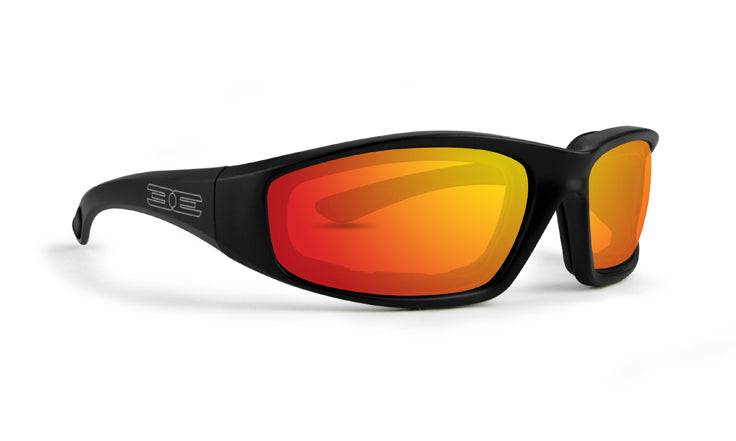 Epoch Eyewear Foam Sunglasses — Red Mirror Lens