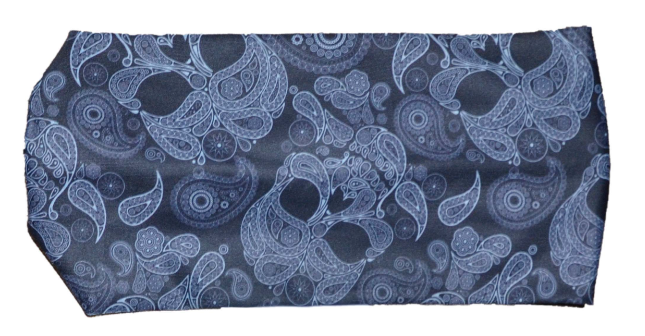 Unik Ladies Headband - Black Skull Themed