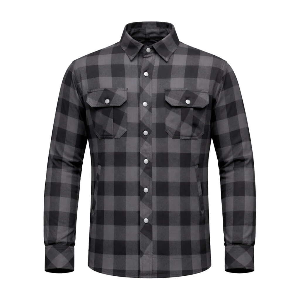Unik Sentry - Men's armored Motorcycle Flannel Shirt