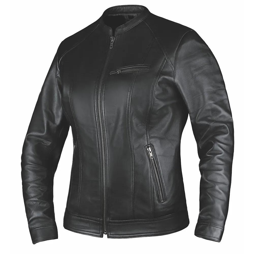 Alter Ego Iris - Women's Premium Leather Motorcycle Jacket