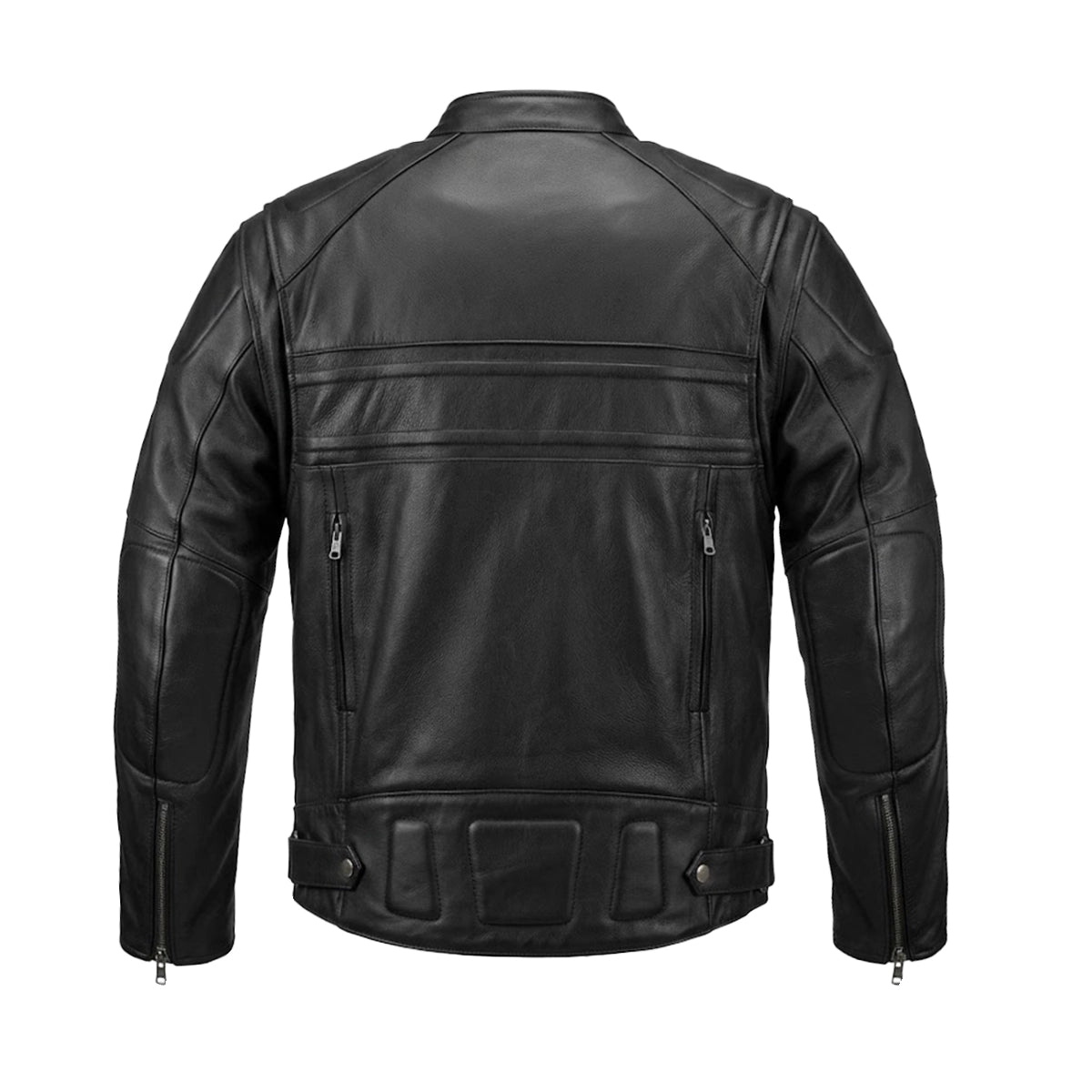 Alter Ego Grizzly Men's Leather Motorcycle Jacket - Image 2