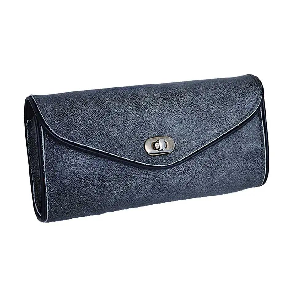Unik Tombstone Gray Leather Windshield Bag — 2800.GN
