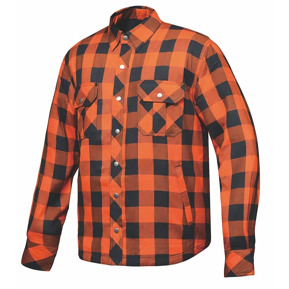 Unik Valiant - Men's armored Motorcycle Flannel Shirt