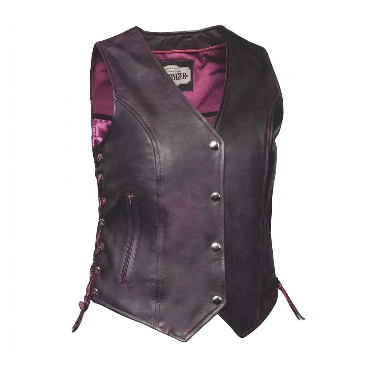 Alter Ego Lilly - Women's Motorcycle Leather Vest