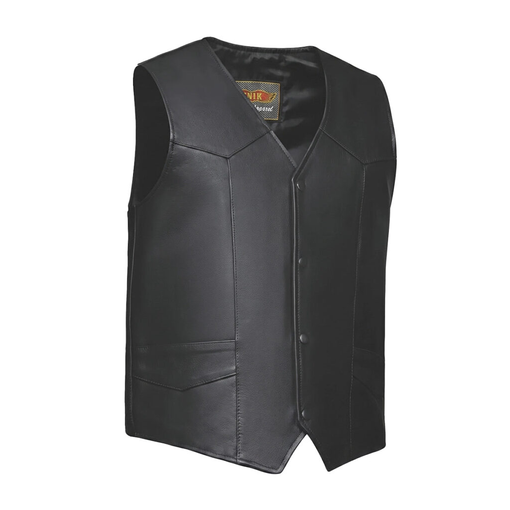 Alter Ego Ruidoso - Men's Premium Leather Motorcycle Vest