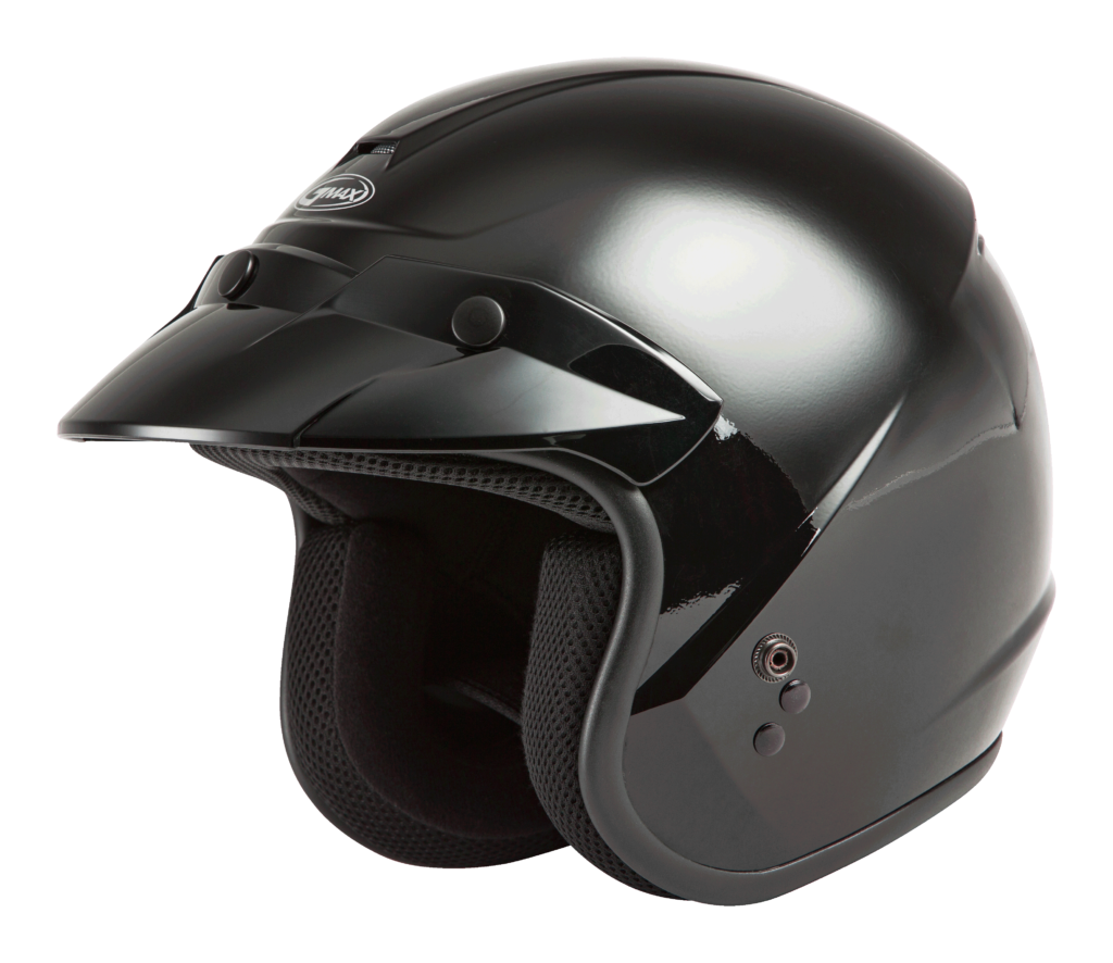 GMAX OF-2 Open-Face Helmet – Black