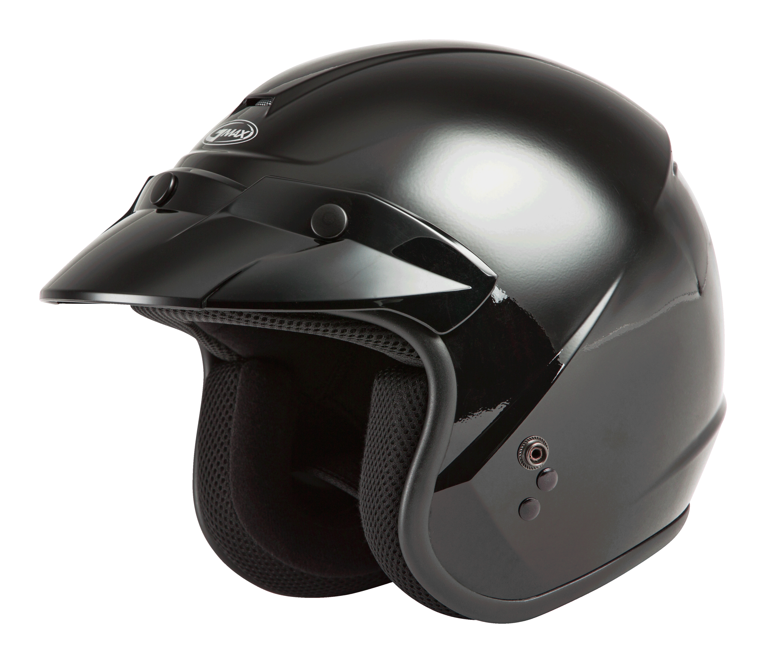 GMAX OF-2 Open-Face Helmet – Black