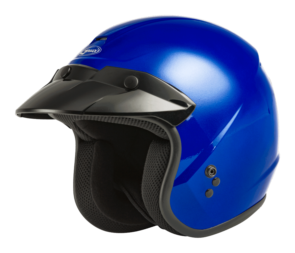 GMAX OF-2 Open-Face Helmet – Blue