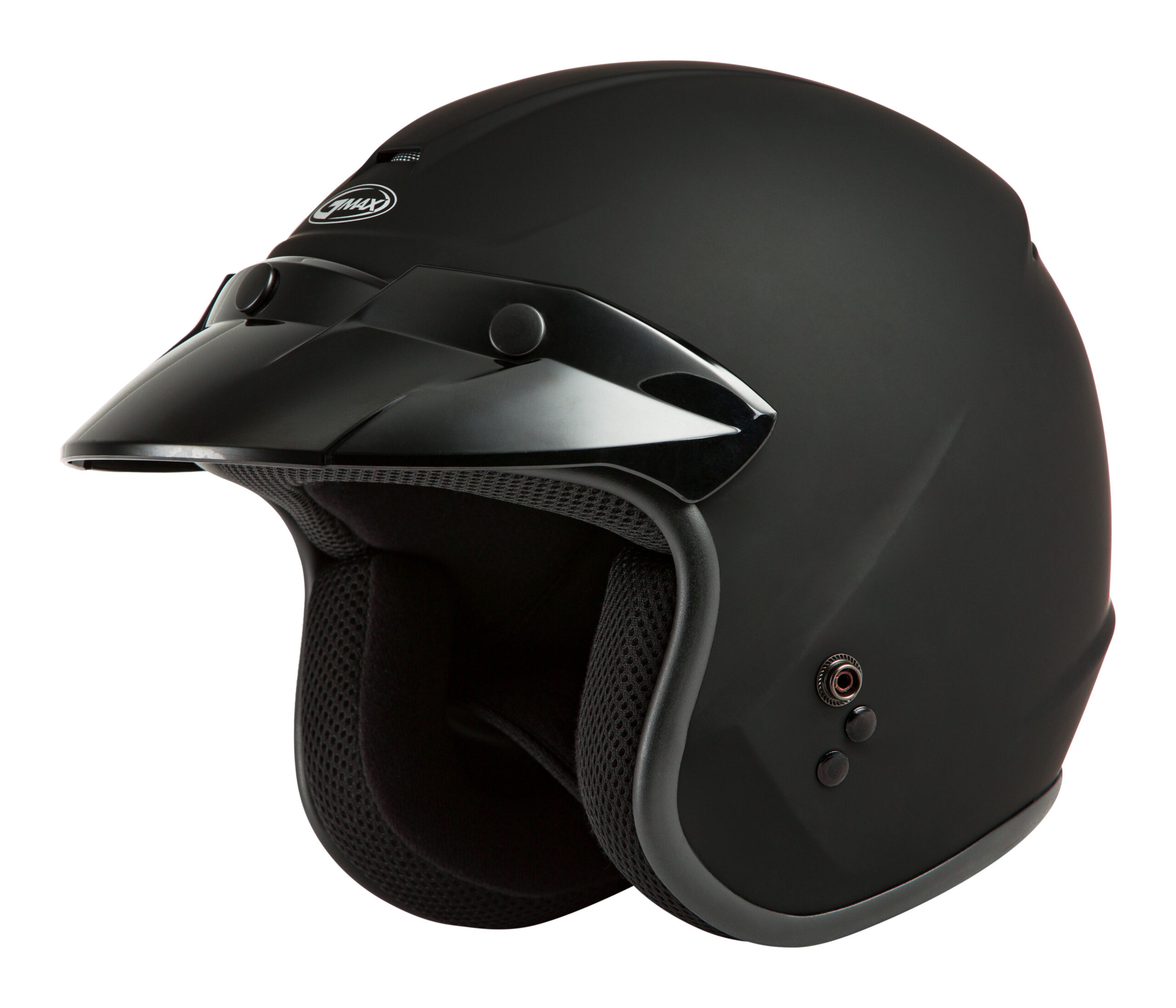 GMAX OF-2 Open-Face Helmet – Matte Black