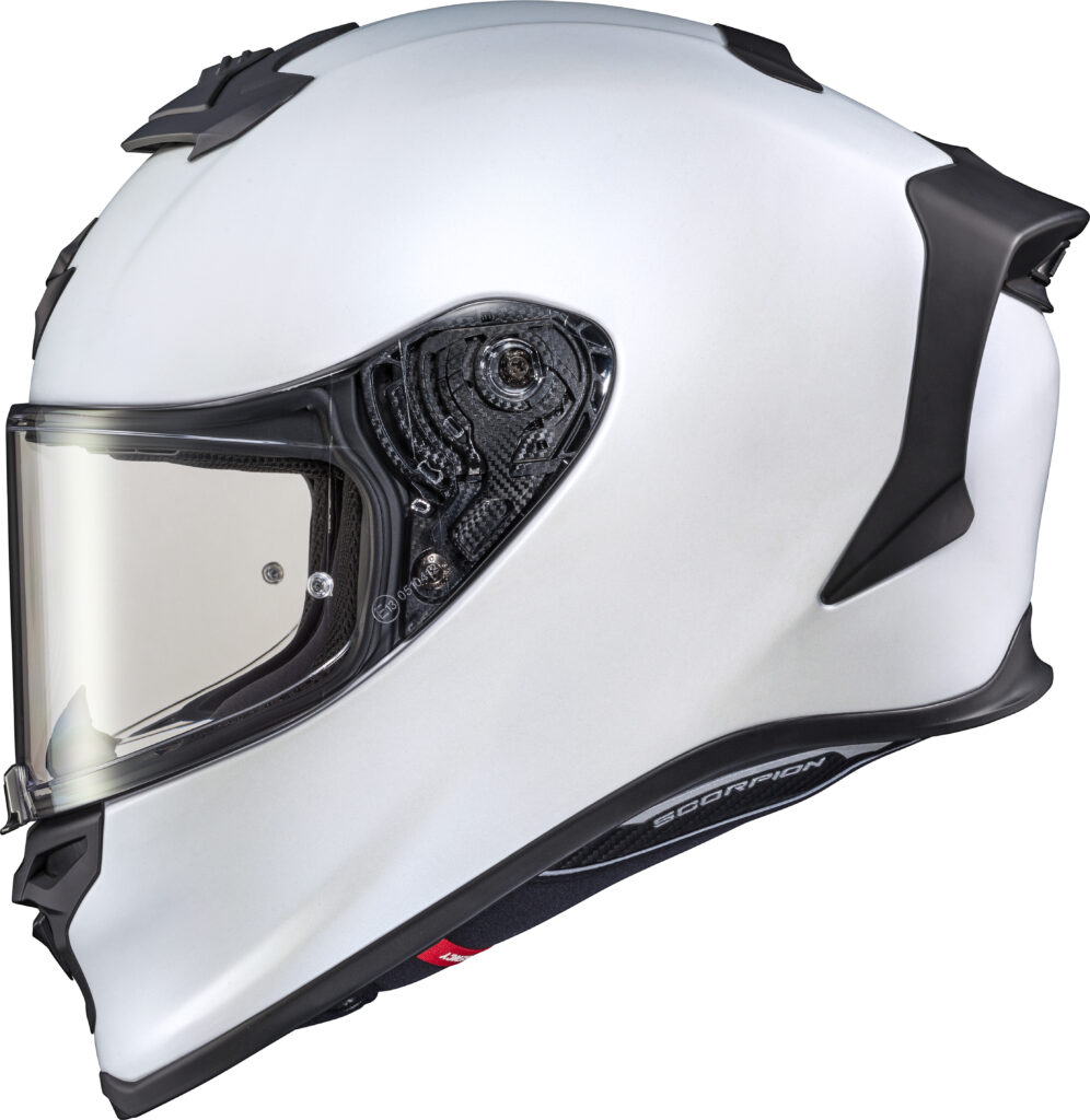 SCORPION EXO EXO-R1 Solid Air Helmet – White