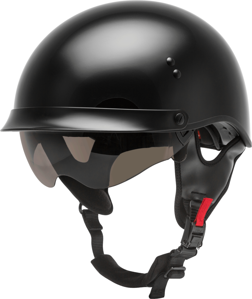 GMAX HH-65 Full Dressed Helmet – Black
