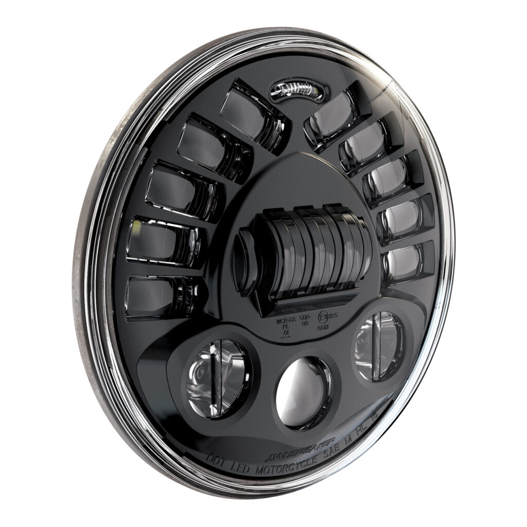 JW SPEAKER 8790A2 Adaptive Headlt 7" Black Bezel