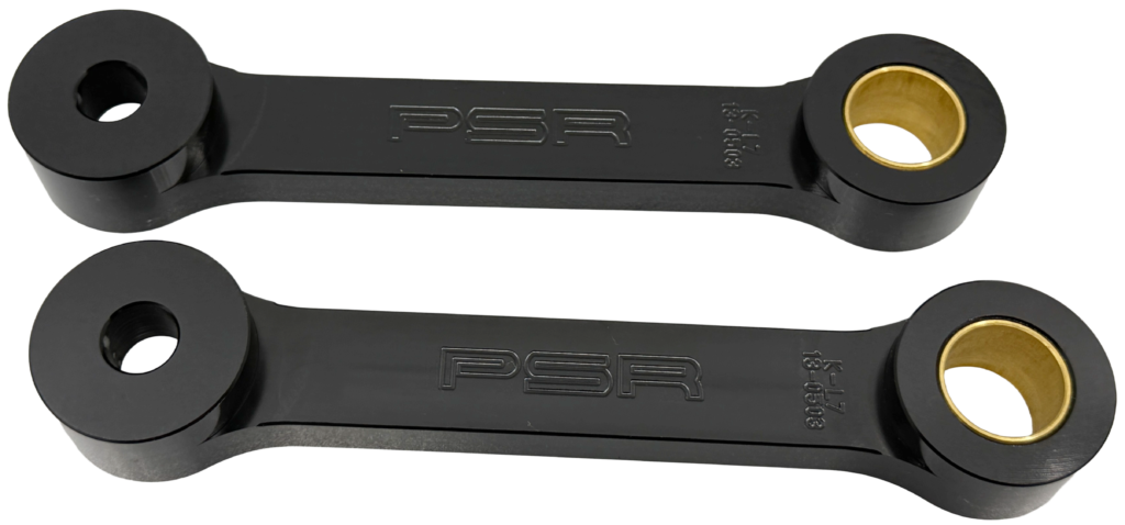 PSR Lowering Link 1.5" Drop Black Kaw — 04-00757-22