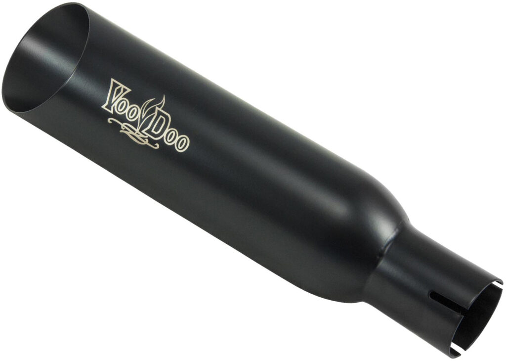 VOODOO Shorty Slip-On Exhaust Black — VECBR5L3B