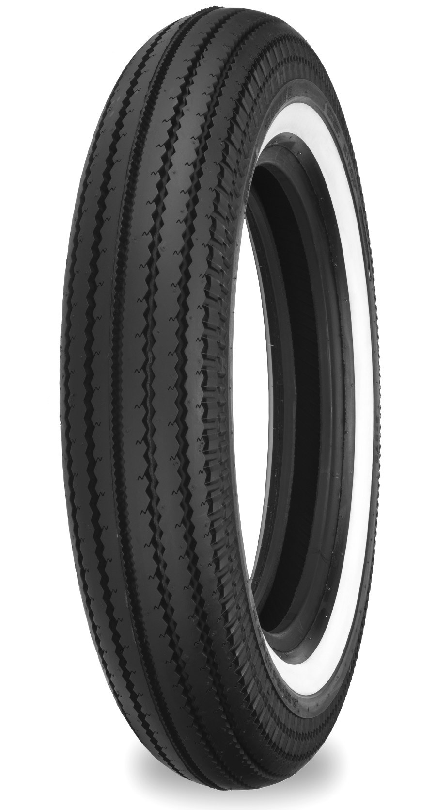 Shinko 270 Front/Rear Tire — 4.00-18 64H, White Wall, Whitewall