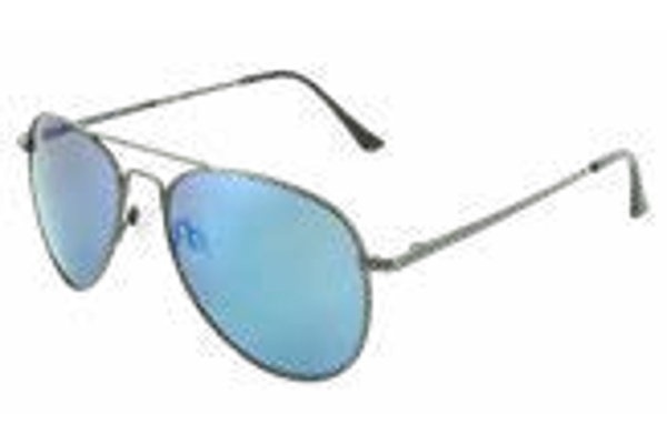 AlterImage Aviator 1 Sunglasses — Gunmetal / Blue G-Tech
