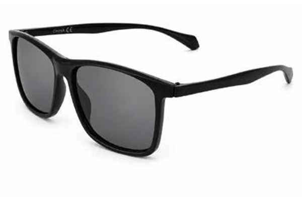 AlterImage Aviator 5 Sunglasses — Black / Smoke