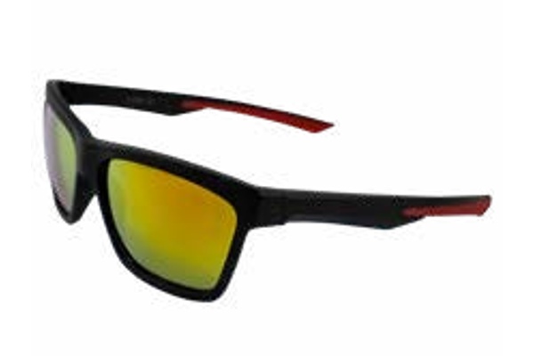 AlterImage Blaze Sunglasses — Matte Black / Red / Red G-Tech
