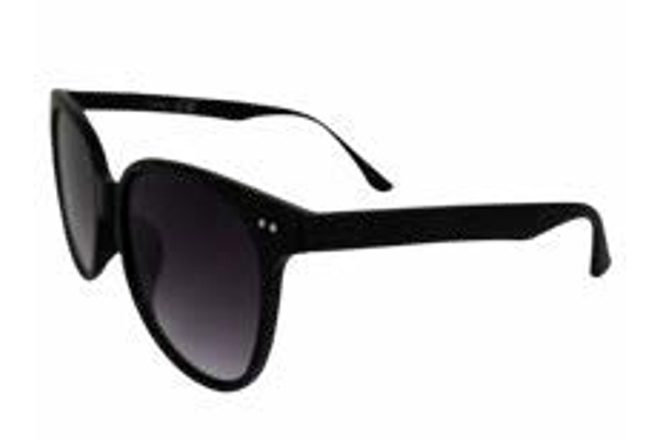 AlterImage Glam Sunglasses — Matte Black / Gradient Smoke