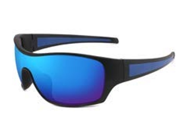 AlterImage Shore Polarized Sunglasses — Black / Blue / Blue G-Tech