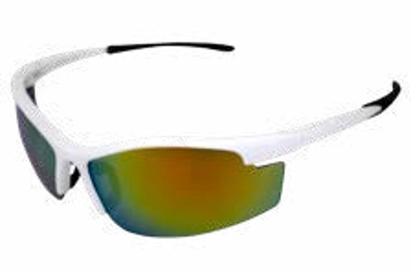 AlterImage Venture Sunglasses — Matte White / Red G-Tech