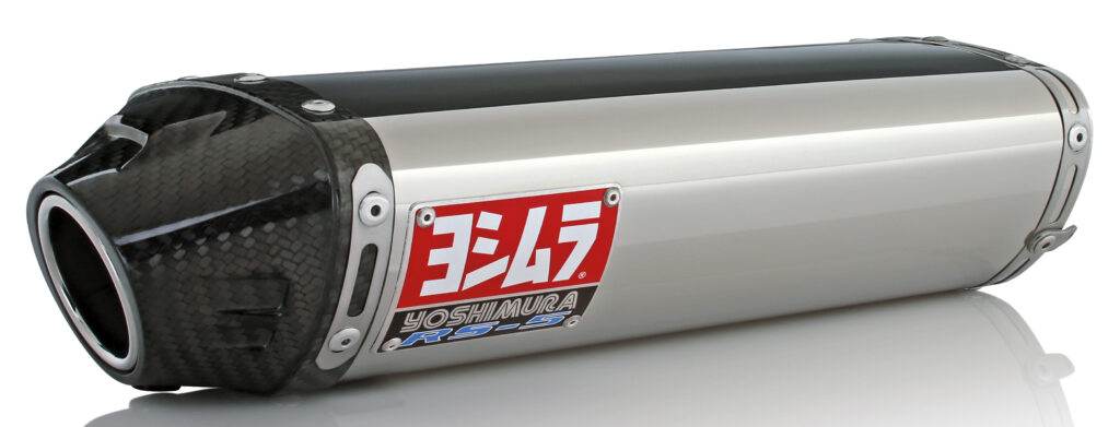 YOSHIMURA Exhaust Street Rs-5 Slip-On Ss-Ss-Cf — 1227275