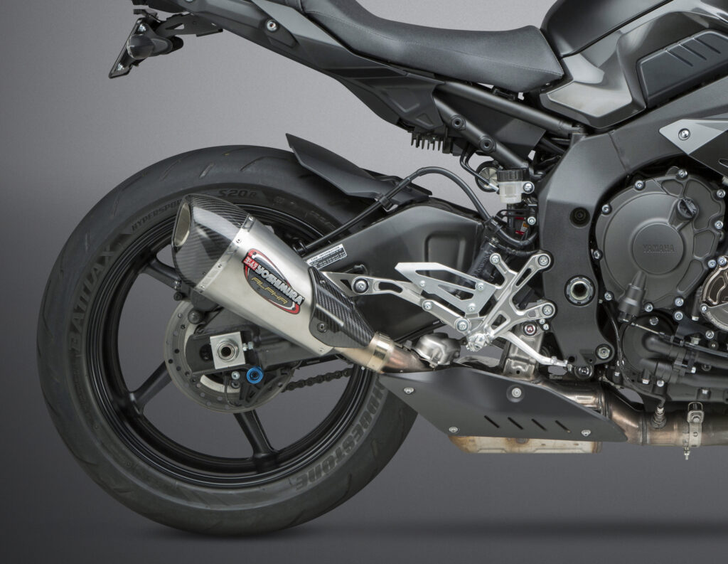 YOSHIMURA Exhaust Street Alpha-T Slip-On Ss-Ss-Cf Works — 13100BP520