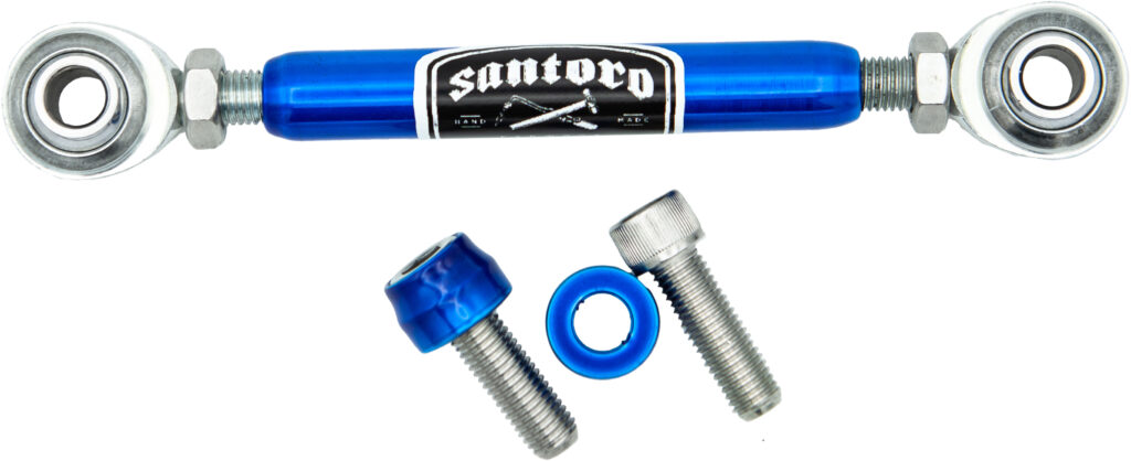 SANTORO FABWORX Shift Linkage Mid-Ctrls Blue Dyna 99-17 — SF30024