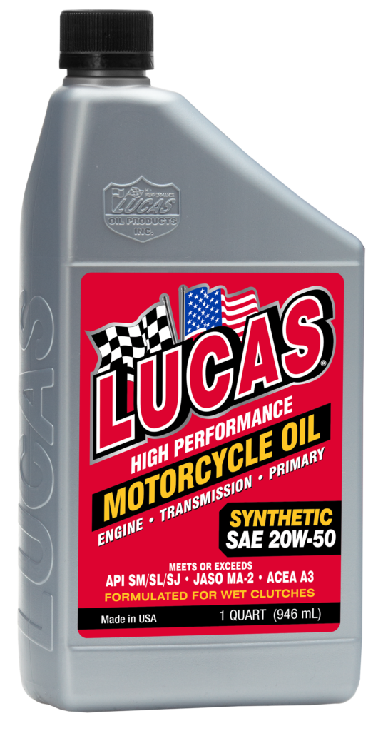 LUCAS Synthetic Hp Oil 20W-50 4T 1 Qt (Sold Each)