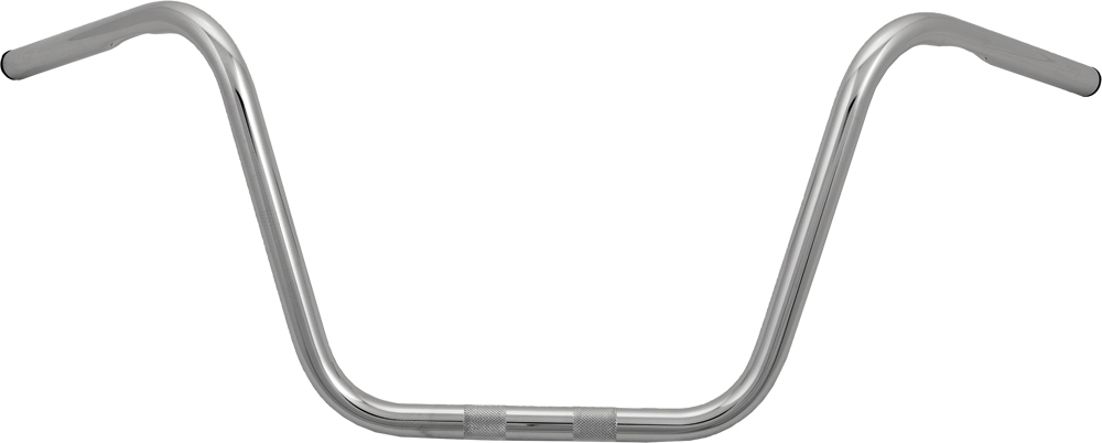 HARDDRIVE 1" H-Bar Ape Hanger 12" Chrome — 21-561