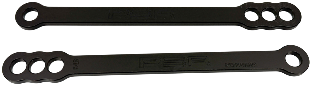 PSR Lowering Link 1"/2"/4" Drop Black Kaw — 04-00752-22