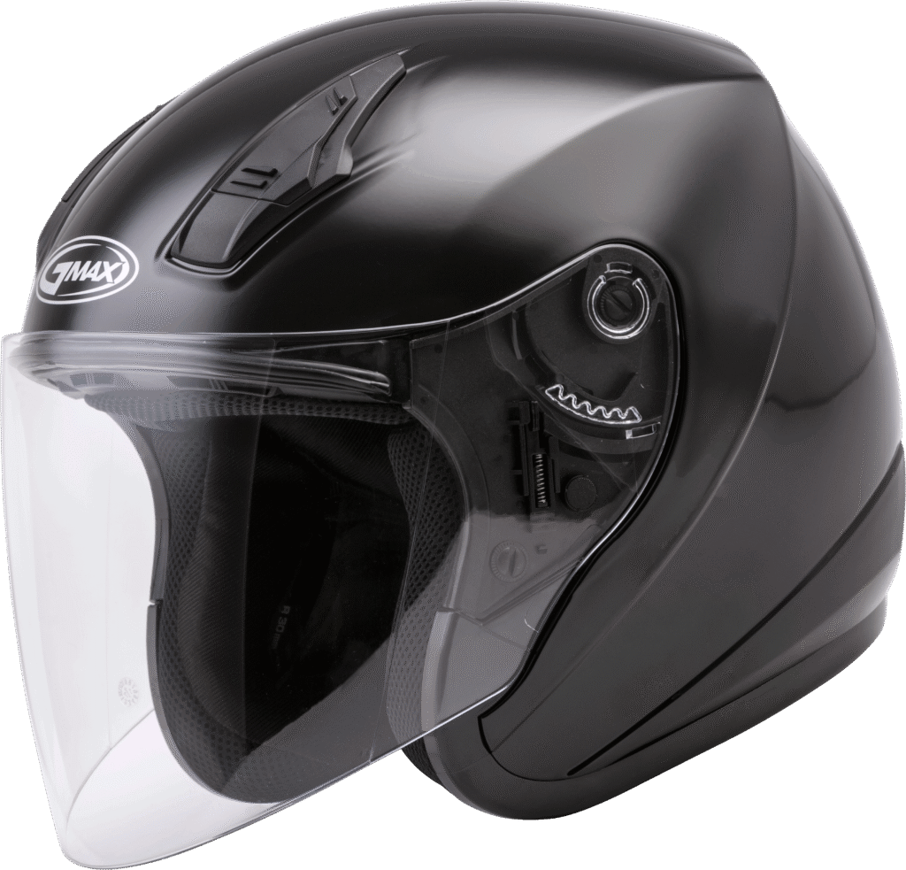 GMAX OF-17 Open-Face Helmet – Black