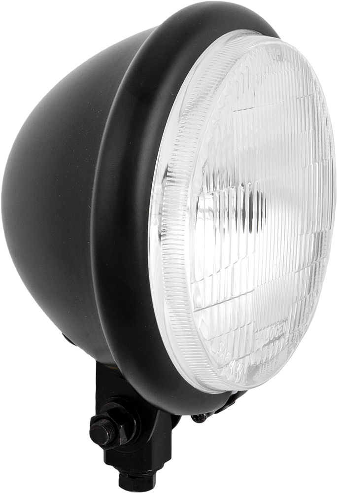 HARDDRIVE 5.75" Headlight Bottom Mount Satin Black