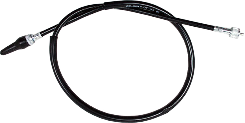 MOTION PRO Black Vinyl Speedometer Cable — 03-0047
