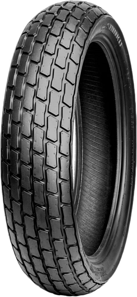 Shinko Sr267 Front Tire — 130/80-19 67H, Hard, Blackwall