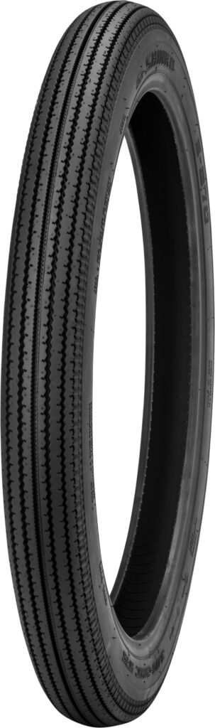 Shinko 270 Front Tire — 3.00-21 57S, A/B, Blackwall