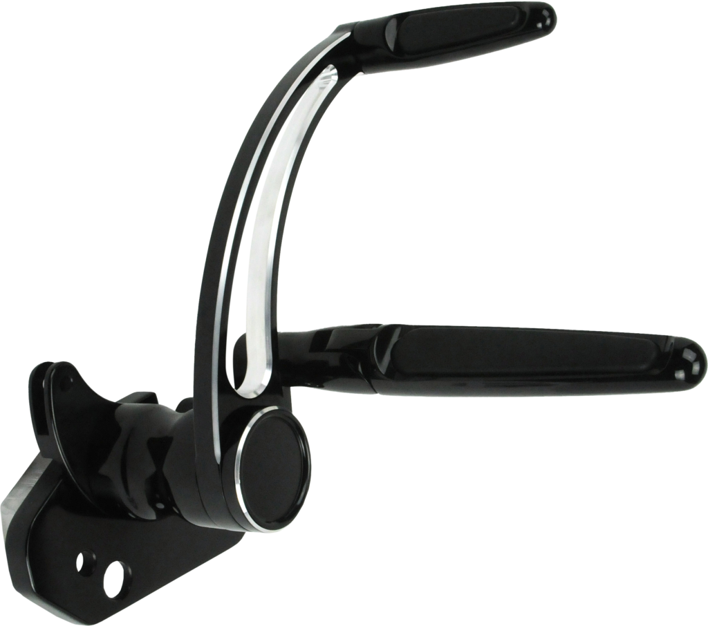 HAWG HALTERS INC Forward Cntrls Black Slotted Flh 14-25 — FCK-F14AS-FR-SE