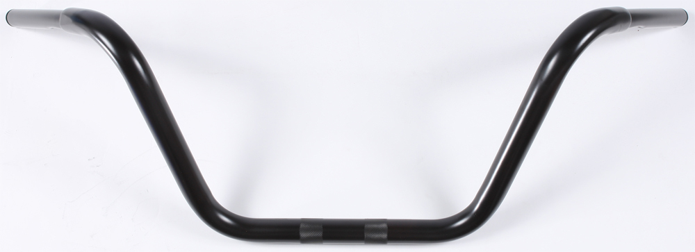 HARDDRIVE 1.25" Ape Hanger Black 12" 1.25" Thru Clamp — 096441