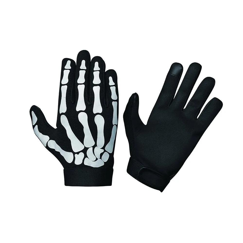 Unik BoneFlex Men's Skeleton Textile Gloves