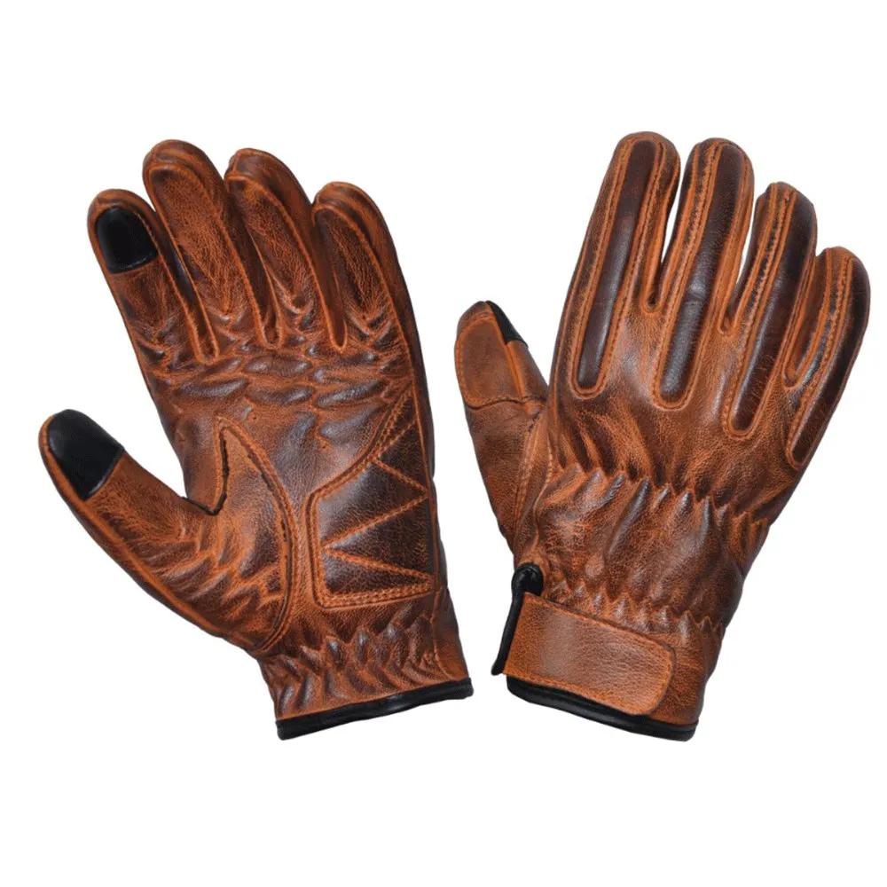 Unik ArmorRide - Men's Leather Motorcycle Gloves
