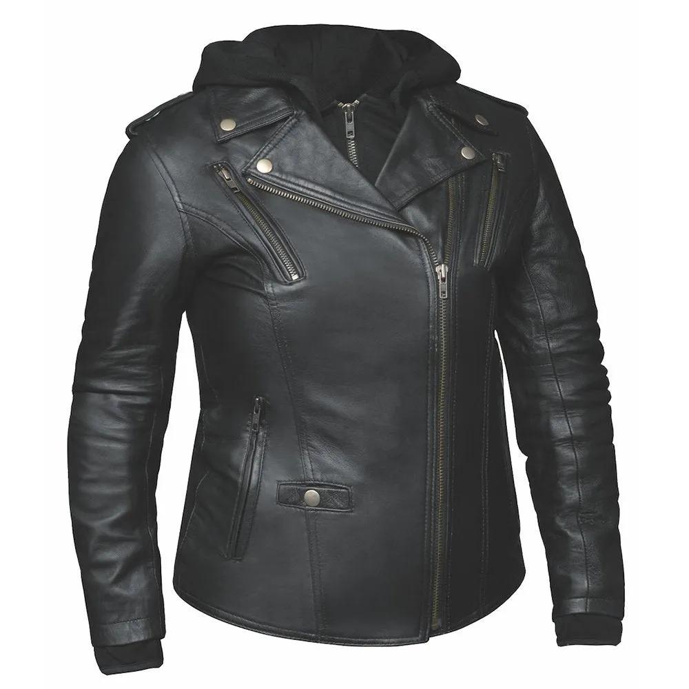 Alter Ego Cher Women's Lambskin Motorcycle Jacket