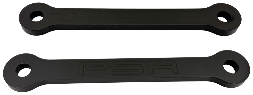 PSR Lowering Link 2" Drop Black Yam — 07-00752-22